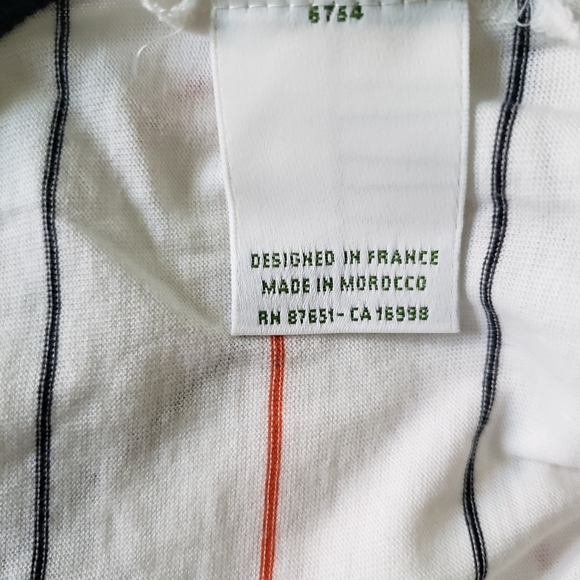 Lacoste Sport Woman's Striped Tank Top NWT - Picture 5 of 5